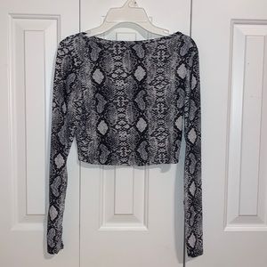 Windsor Snake Print Top